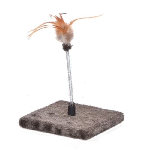 BUDZ Mini Station Jeu Chat Brun