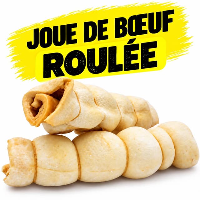 LB-D Joue de Boeuf Roulé Blanc Large