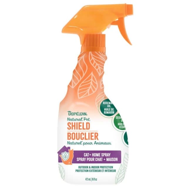 TROPICLEAN Bouclier Chat + Maison 473 ml