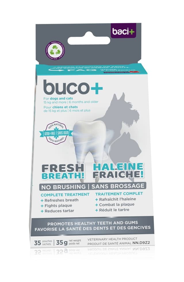 BUCO+ Chats Chiens + 15kg — 35g