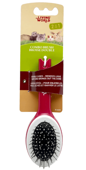 LW Brosse double pour petits animaux