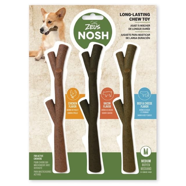 ZEUS NOSH Bâtons Robustes paq. 3