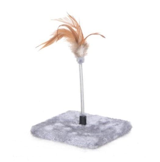 BUDZ Mini Station Jeu Chat Gris
