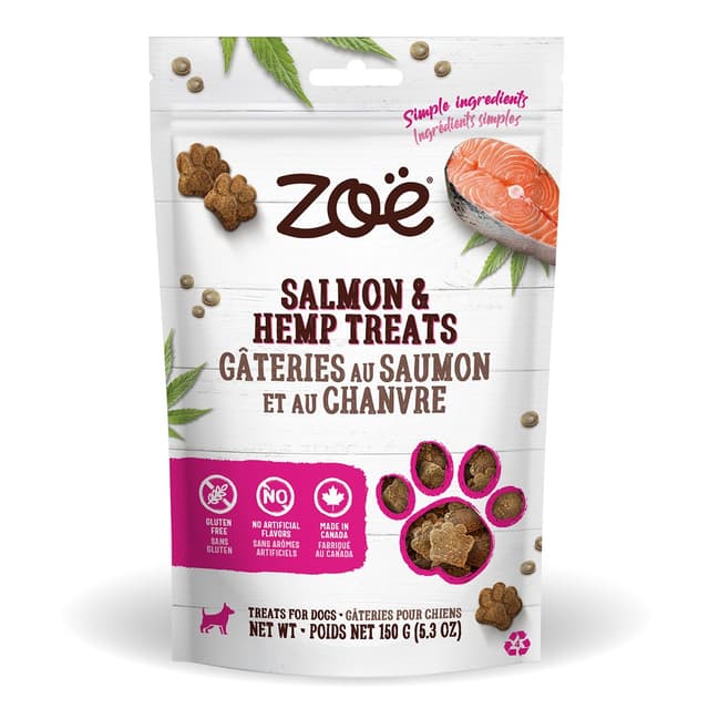 ZOË Gâteries Chanvre et Saumon 150g