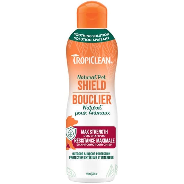 TROPICLEAN Bouclier Shampooing Chien 591 ml