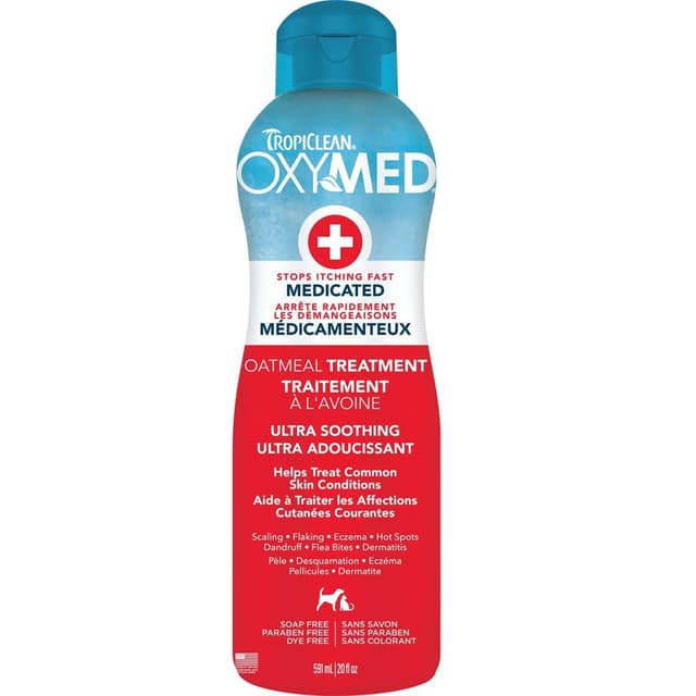 TROPICLEAN Oxymed Affections Cutanées 591 ml